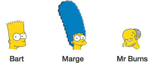 I Simpsons disegnati coi CSS