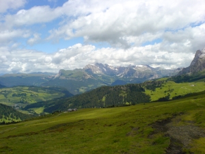 L'Alpe di Siusi e la Val Gardena