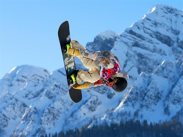 Sage Kotsenburg nello snowboarding a Sochi 2014