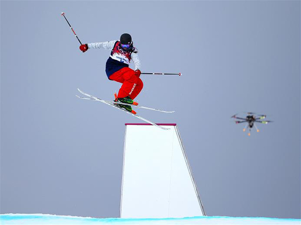 Un drone riprende un evento a Sochi 2014