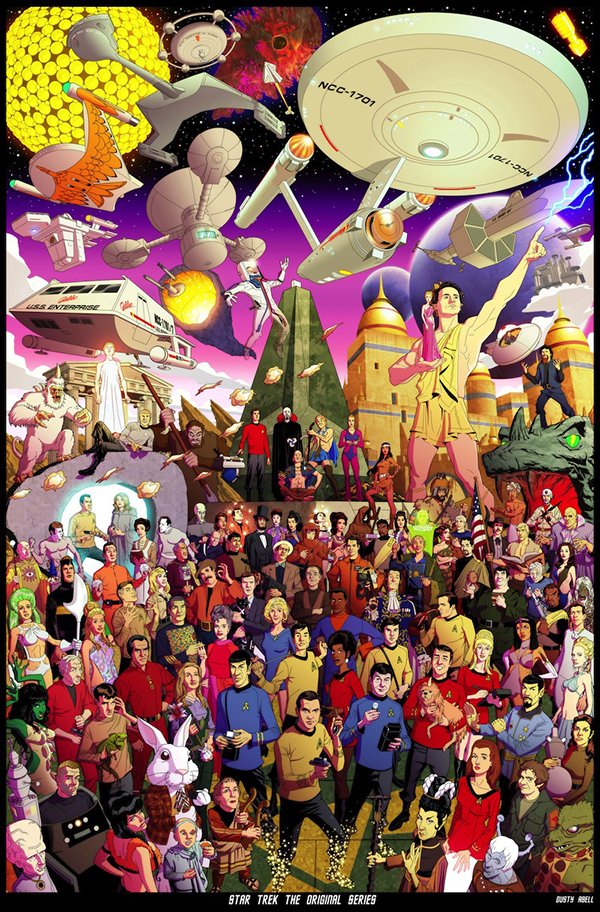 Star Trek in un poster