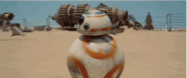 Il droide sferico di Star Wars Episodio VII
