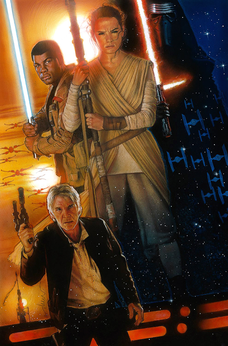 Poster di Star Wars The Force Awakens
