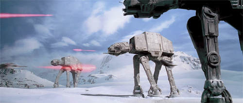Scena tratta da 'The Empire Strikes Back'