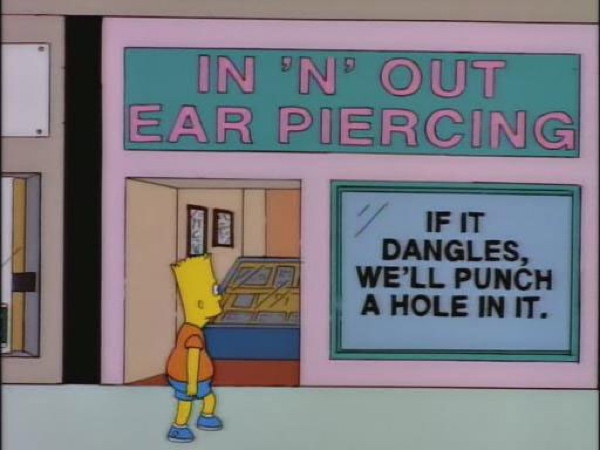 Scena tratta da The Simpsons