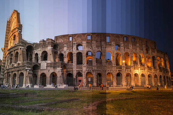 Il Colosseo fotografato da Richard Silver