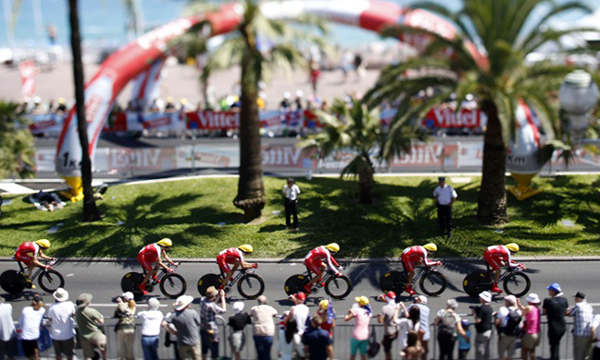 La cronometro di Nizza al Tour 2013
