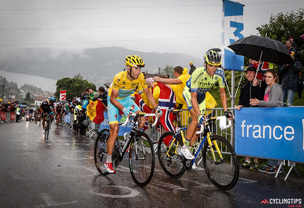 Nibali e Contador al Tour 2014
