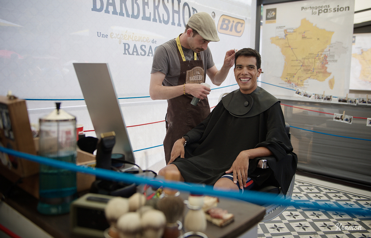 Pantano dal barbiere al Tour 2016