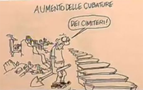 La vignetta di Vauro su Berlusconi