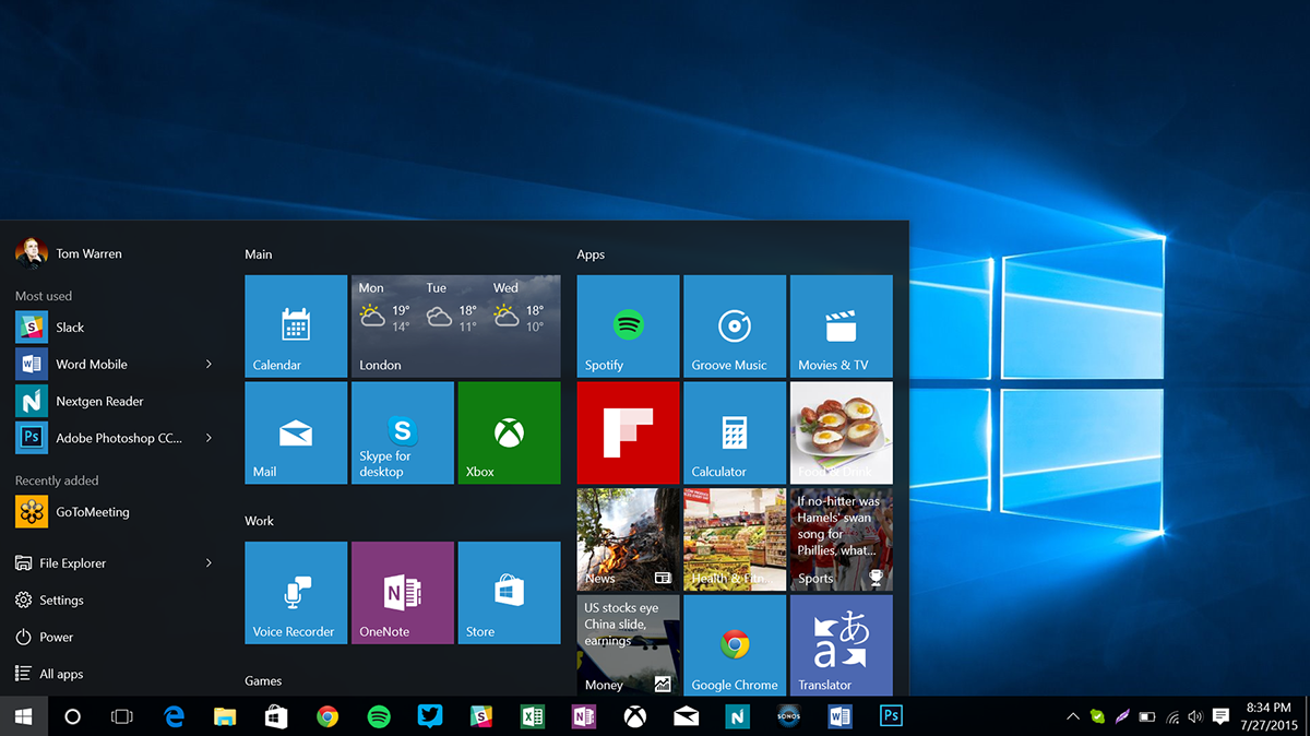 Windows 10 screenshot