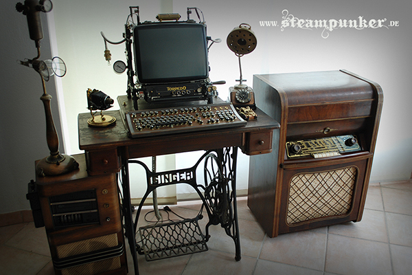 La workstation steampunk