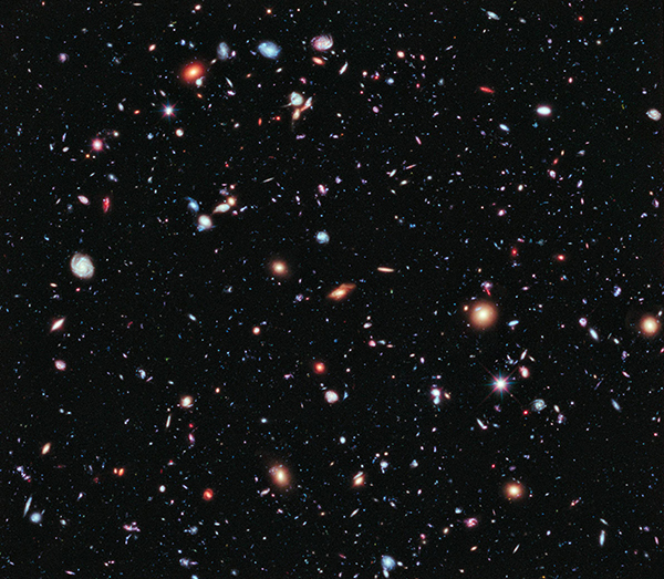 Lo Xtreme Deep Field realizzato da Hubble