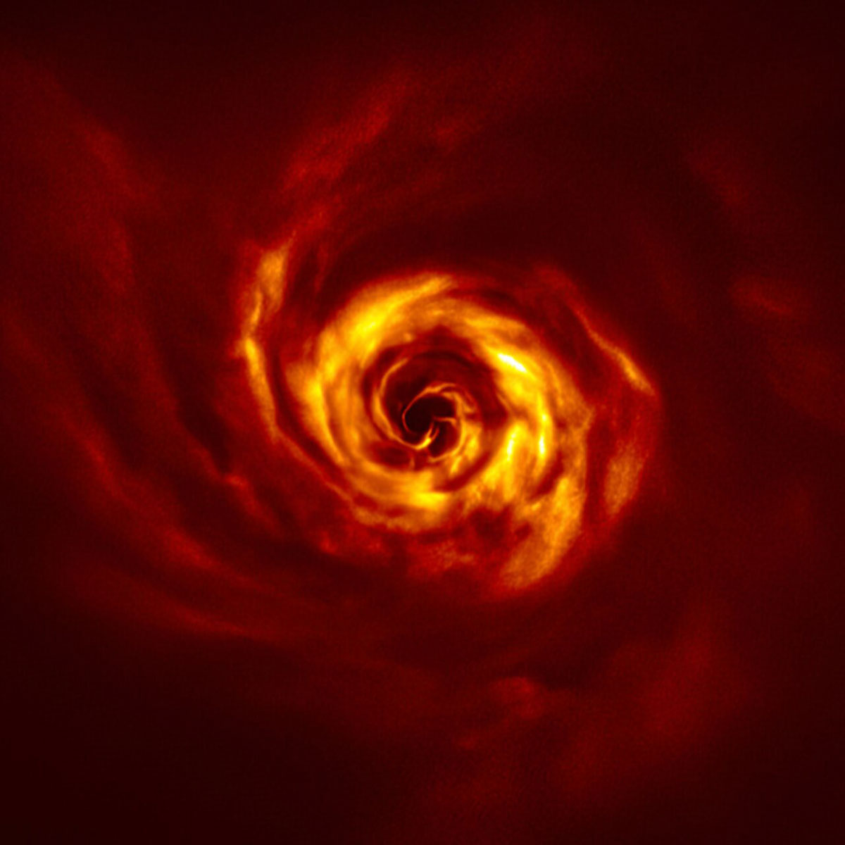 AB Aurigae fotografato dal VLT dell'ESO