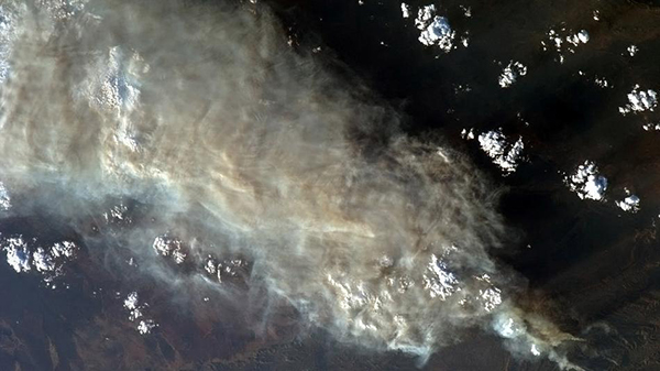 Gli incendi in Australia visti dallo spazio