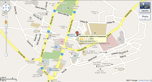 Screenshot di Google Maps