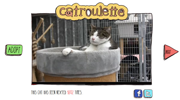 Screenshot di Catroulette