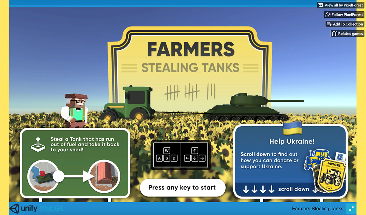 Farmers Stealing Tanks