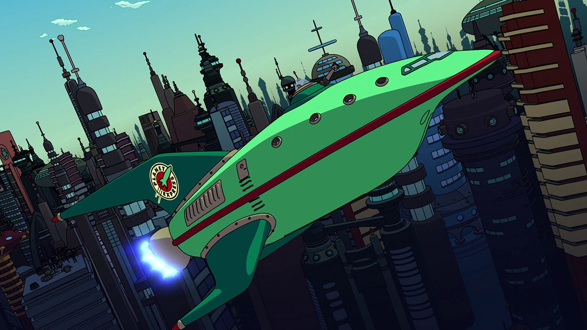 Scena tratta da Futurama