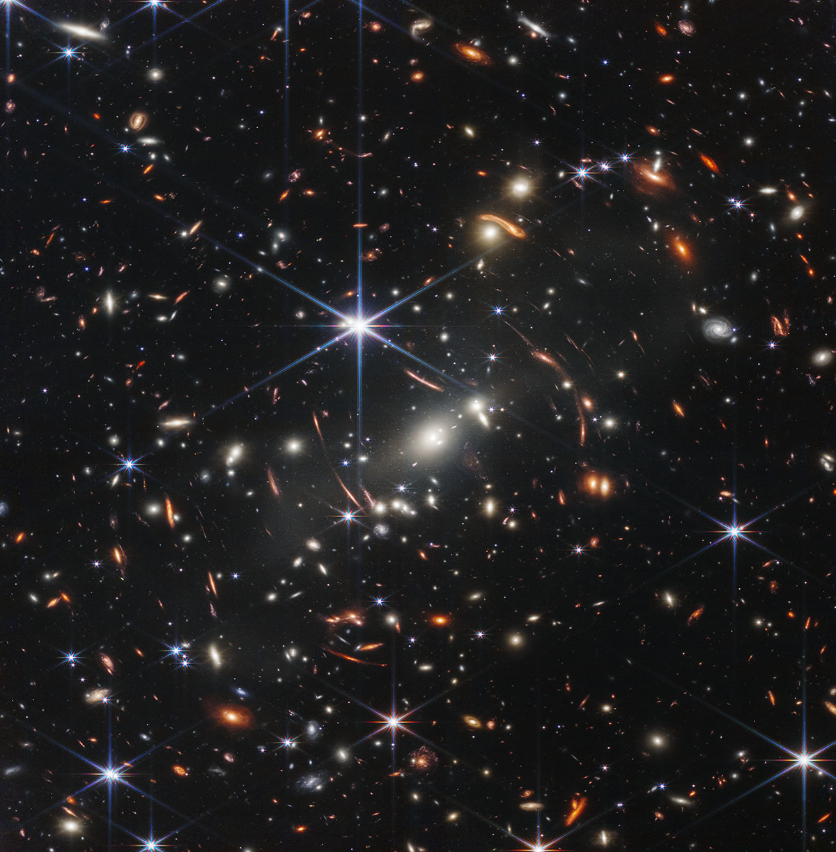 L'ammasso di galassie SMACS 0723 fotografato dal JWST