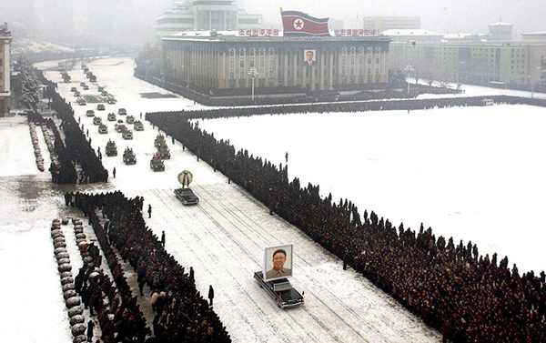 Il funerale di Kim Jong-il