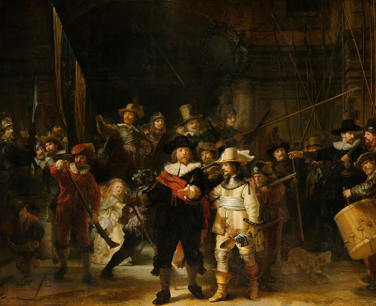 La ronda di notte di Rembrandt