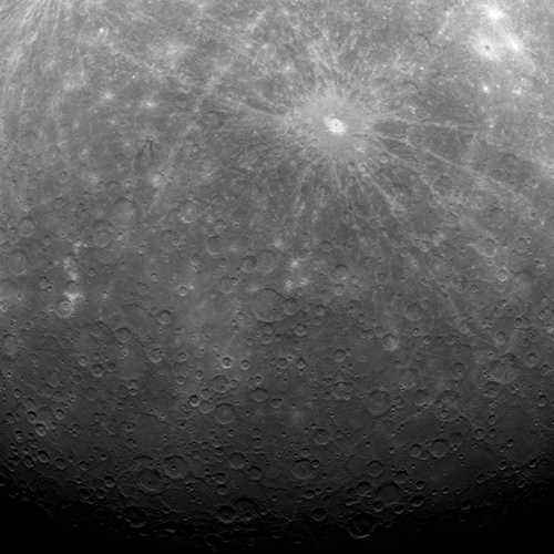 La superficie di Mercurio