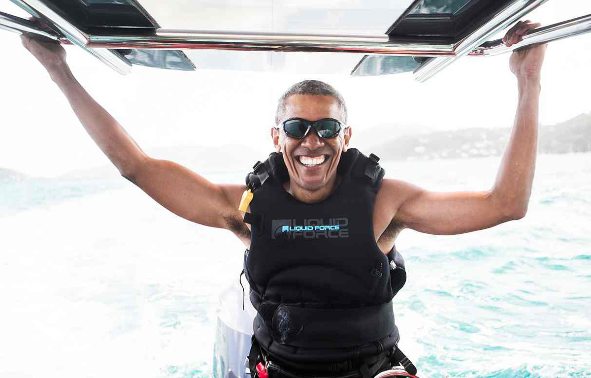 Obama in vacanza