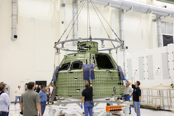 La capsula Orion della NASA