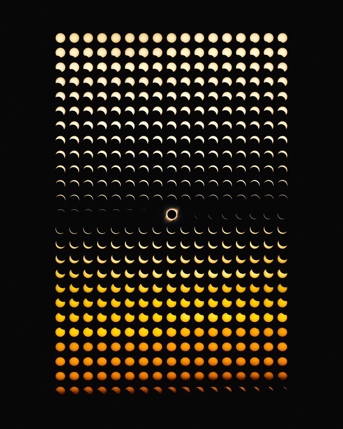 L'eclissi solare fotografata da Dan Marker-Moore