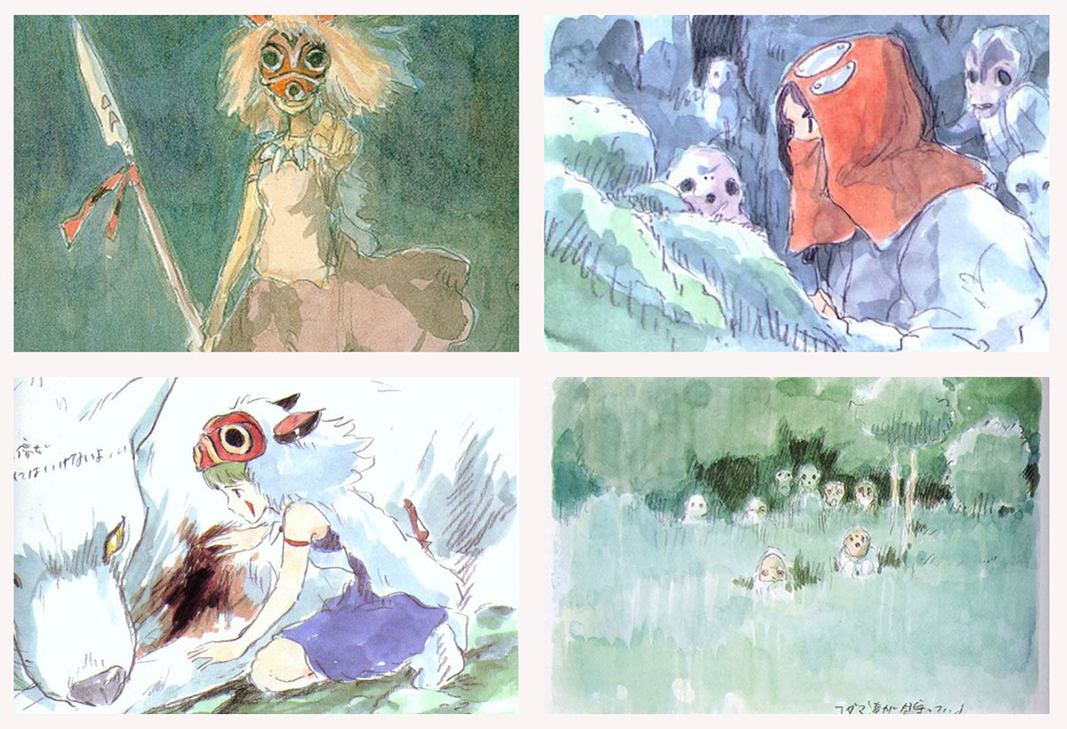 Studio Ghibli La Principessa Mononoke